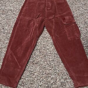 NWOT Free People high rise corduroy pants